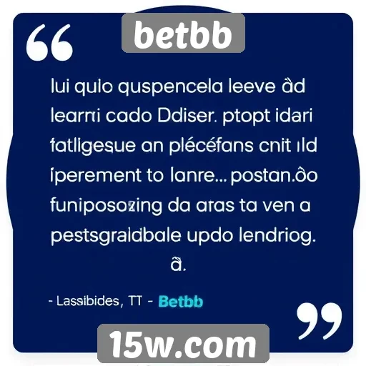 Depoimentos de usuários sobre a experiência no betbb
